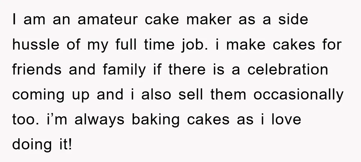 I am an amateur cake maker as a side hussle of my full time job. i make cakes for friends and family if there is a celebration coming up and...