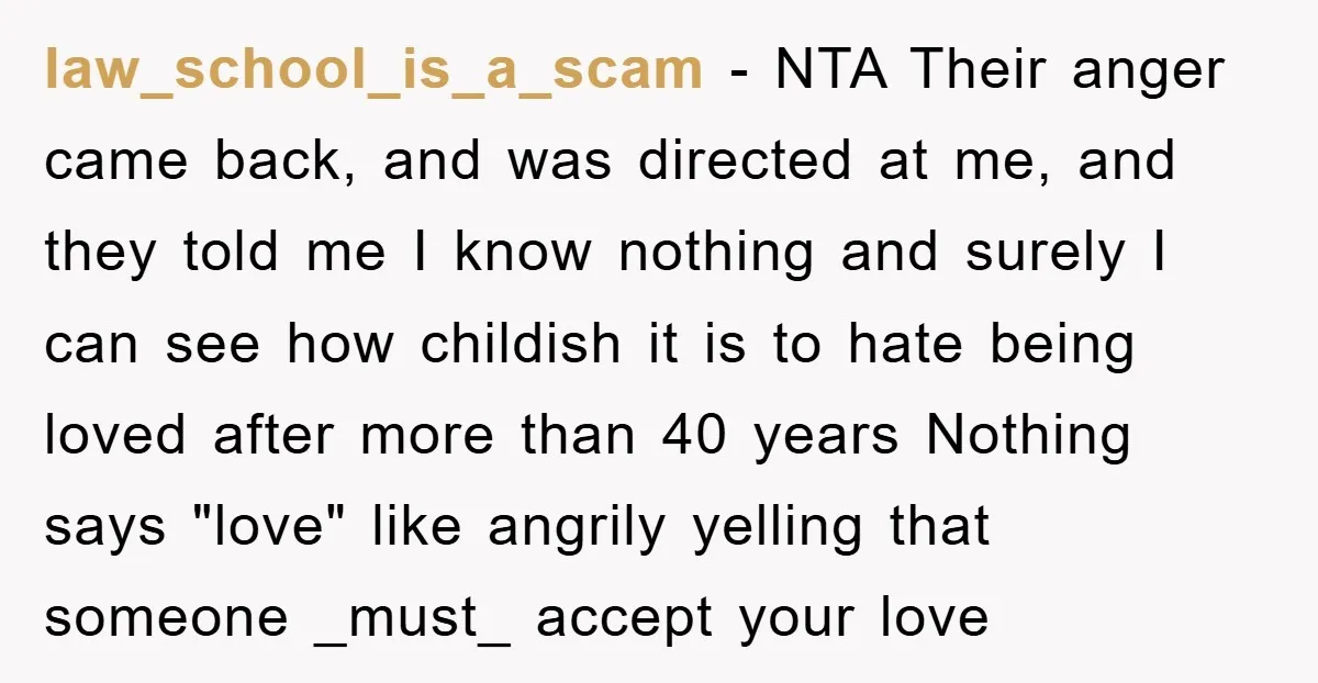 law_school_is_a_scam − NTA Their anger came back, and was directed at me, and they told me I know nothing and surely I can see how childish it is to hate...