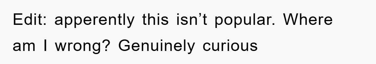 Edit: apperently this isn’t popular. Where am I wrong? Genuinely curious