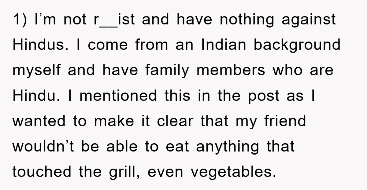 1) I’m not r__ist and have nothing against Hindus. I come from an Indian background myself and have family members who are Hindu. I mentioned this in the post as...