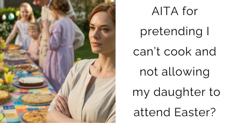 AITA for pretending I can’t cook and not allowing my daughter to attend Easter?
