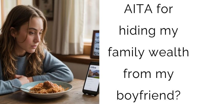 AITA for hiding my family wealth from my boyfriend?
