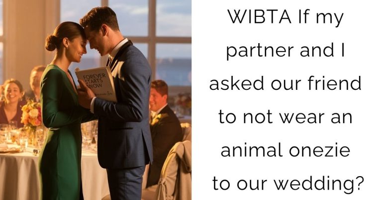 WIBTA If my partner and I asked our friend to not wear an animal onezie to our wedding?