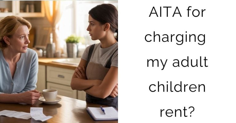 AITA for charging my adult children rent?