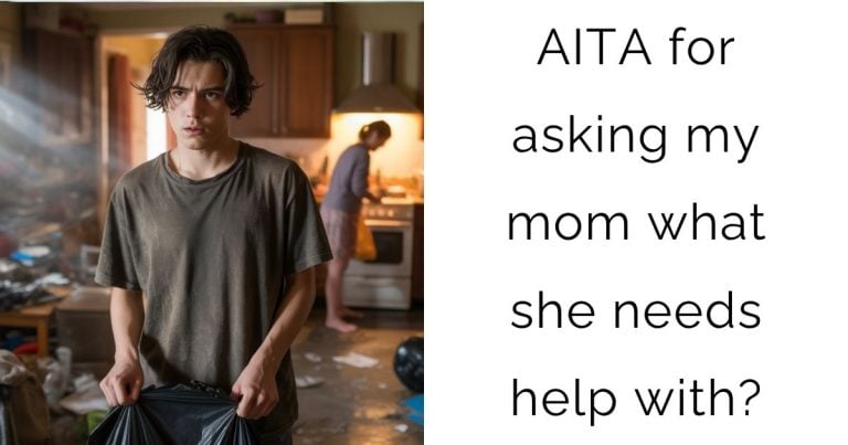 AITA for asking my mom what she needs help with?