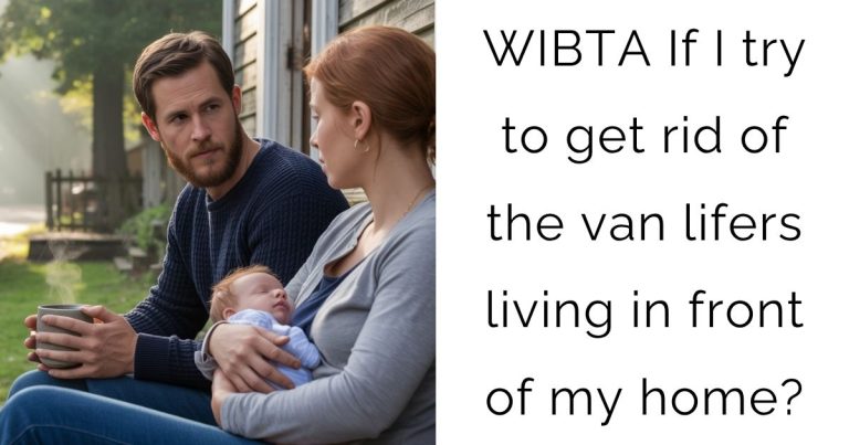 WIBTA If I try to get rid of the van lifers living in front of my home?