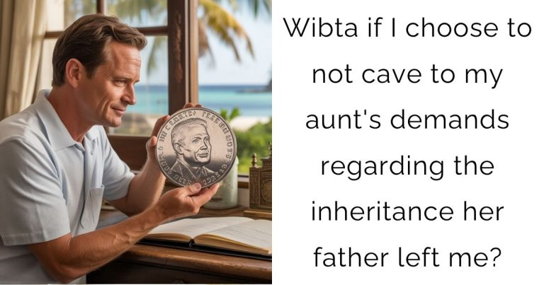 Wibta if I choose to not cave to my aunt’s demands regarding the inheritance her father left me?