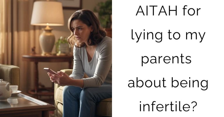 AITAH for lying to my parents about being infertile?