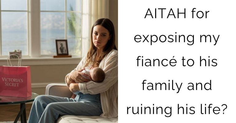AITAH for exposing my fiancé to his family and ruining his life?