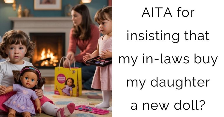 AITA for insisting that my in-laws buy my daughter a new doll?