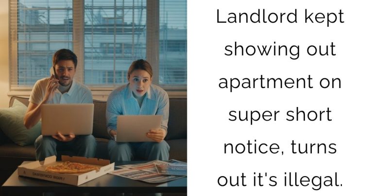 Landlord kept showing out apartment on super short notice, turns out it’s illegal.