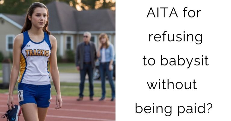 AITA for refusing to babysit without being paid?