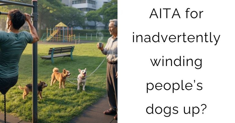AITA for inadvertently winding people’s dogs up?