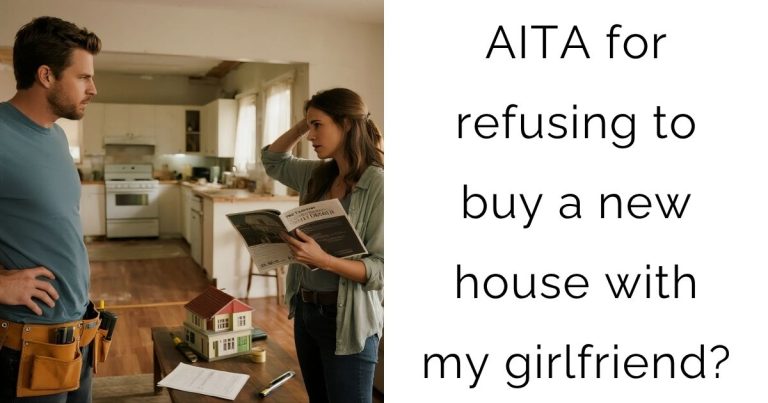 AITA for refusing to buy a new house with my girlfriend?