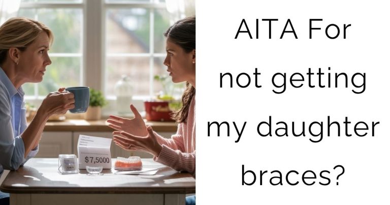 AITA For not getting my daughter braces?