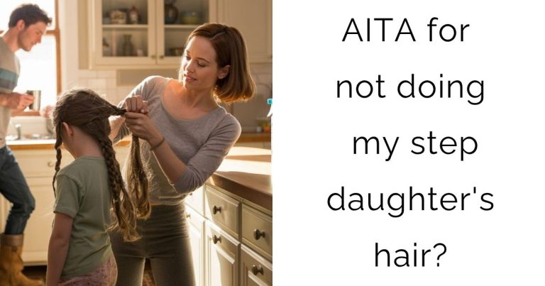 AITA for not doing my step daughter’s hair?