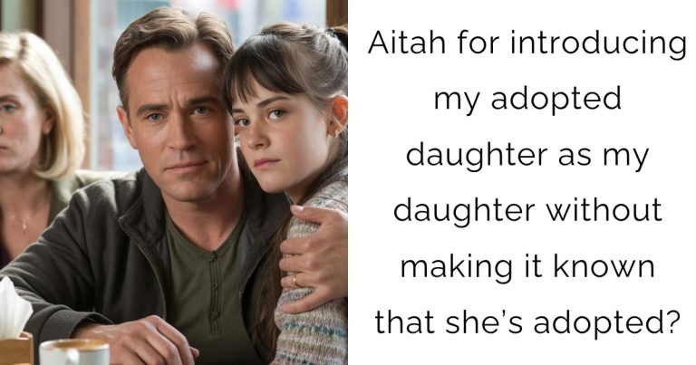 Aitah for introducing my adopted daughter as my daughter without making it known that she’s adopted?