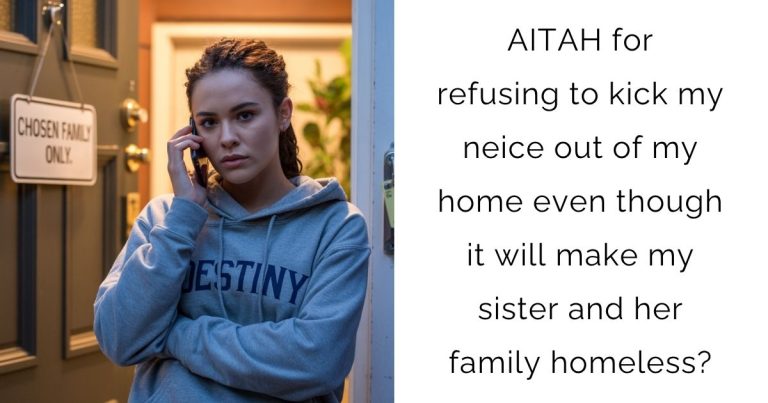 AITAH for refusing to kick my neice out of my home even though it will make my sister and her family homeless?