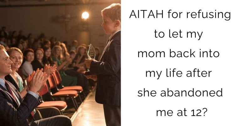 AITAH for refusing to let my mom back into my life after she abandoned me at 12?