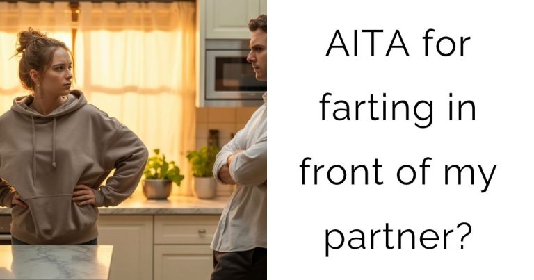 AITA for farting in front of my partner?