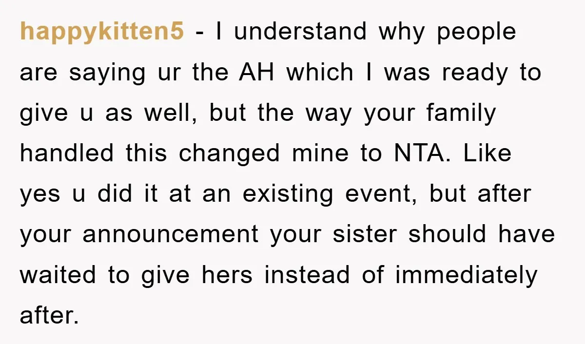 happykitten5 − I understand why people are saying ur the AH which I was ready to give u as well, but the way your family handled this changed mine to...