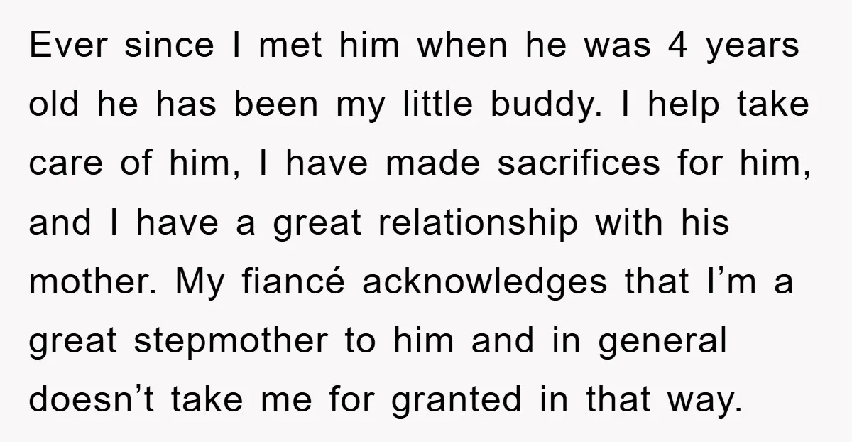 Ever since I met him when he was 4 years old he has been my little buddy. I help take care of him, I have made sacrifices for him, and...