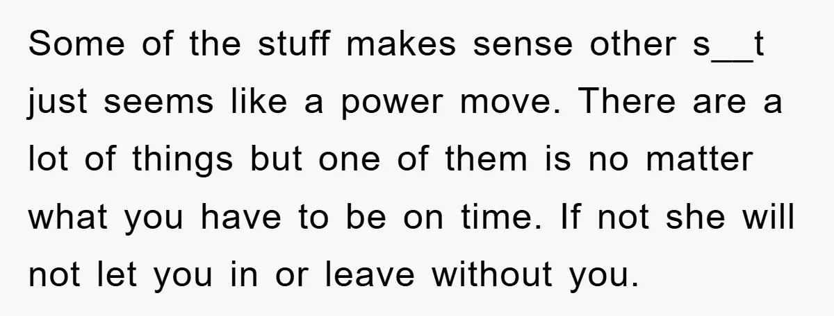 Some of the stuff makes sense other s__t just seems like a power move. There are a lot of things but one of them is no matter what you have...