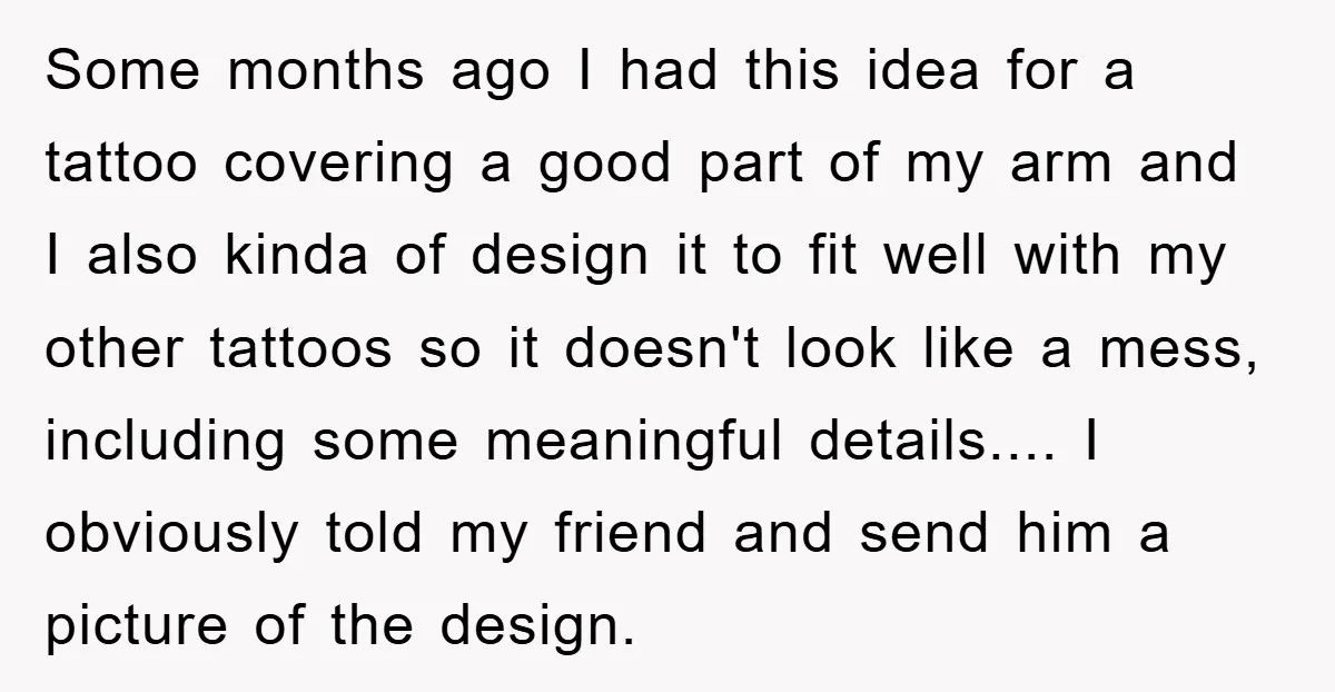 Some months ago I had this idea for a tattoo covering a good part of my arm and I also kinda of design it to fit well with my other...