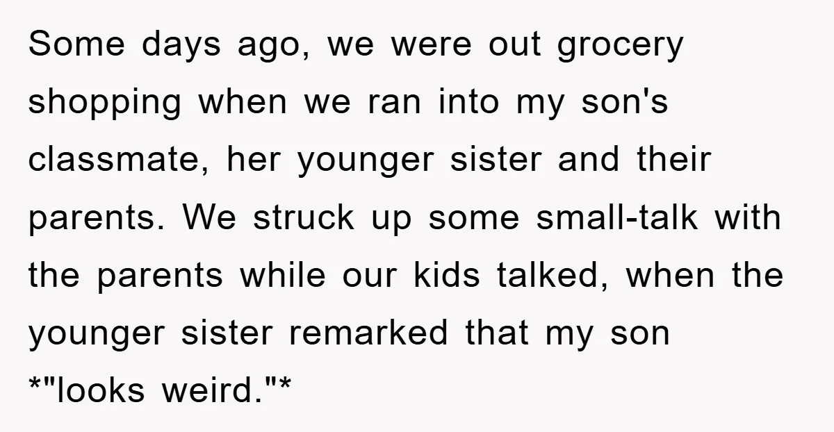 Some days ago, we were out grocery shopping when we ran into my son's classmate, her younger sister and their parents. We struck up some small-talk with the parents while...