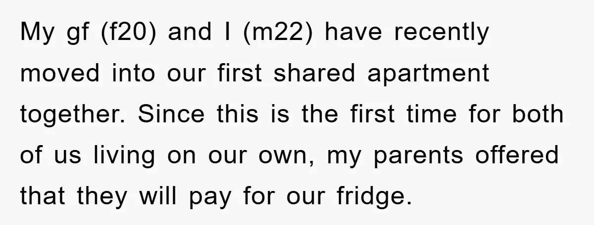My gf (f20) and I (m22) have recently moved into our first shared apartment together. Since this is the first time for both of us living on our own, my...
