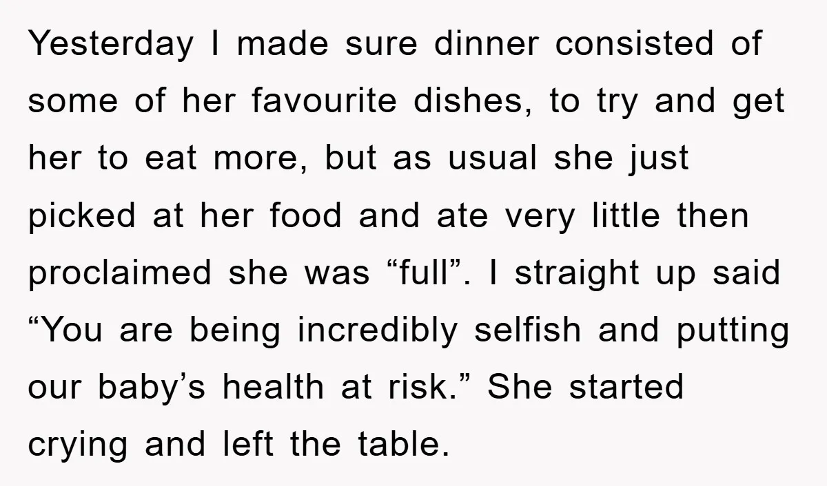 Yesterday I made sure dinner consisted of some of her favourite dishes, to try and get her to eat more, but as usual she just picked at her food and...