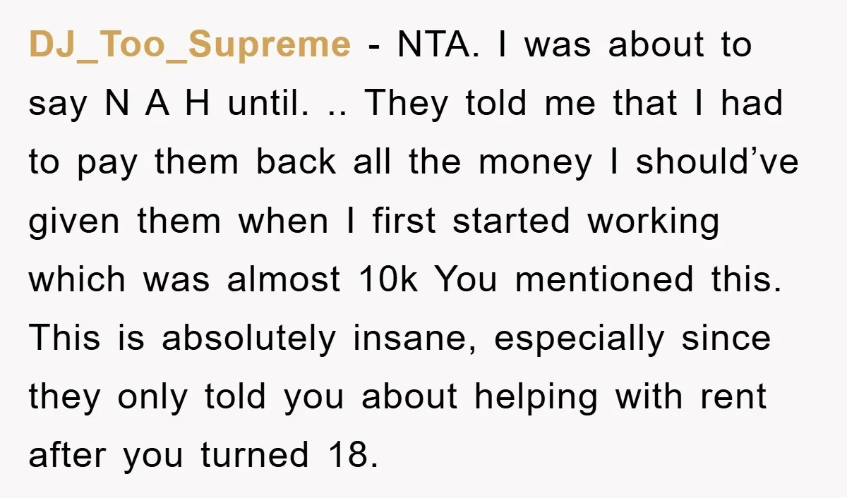 DJ_Too_Supreme − NTA. I was about to say N A H until. .. They told me that I had to pay them back all the money I should’ve given them...