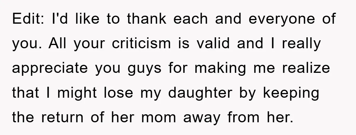 Edit: I'd like to thank each and everyone of you. All your criticism is valid and I really appreciate you guys for making me realize that I might lose my...