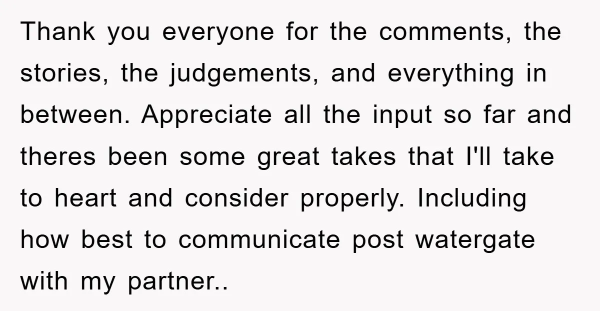 Thank you everyone for the comments, the stories, the judgements, and everything in between. Appreciate all the input so far and theres been some great takes that I'll take to...