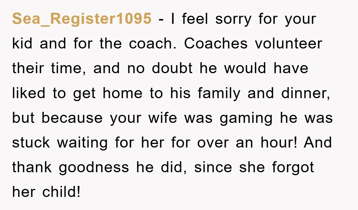 Sea_Register1095 − I feel sorry for your kid and for the coach. Coaches volunteer their time, and no doubt he would have liked to get home to his family and...