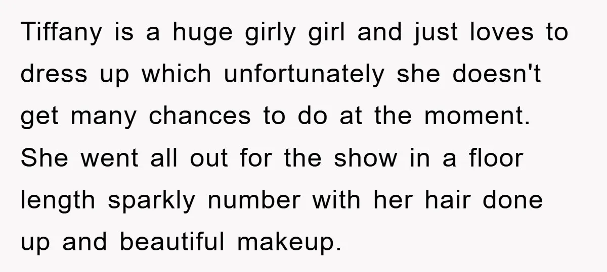 Tiffany is a huge girly girl and just loves to dress up which unfortunately she doesn't get many chances to do at the moment. She went all out for the...