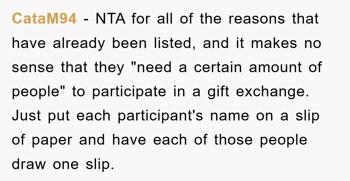 CataM94 − NTA for all of the reasons that have already been listed, and it makes no sense that they "need a certain amount of people" to participate in a...