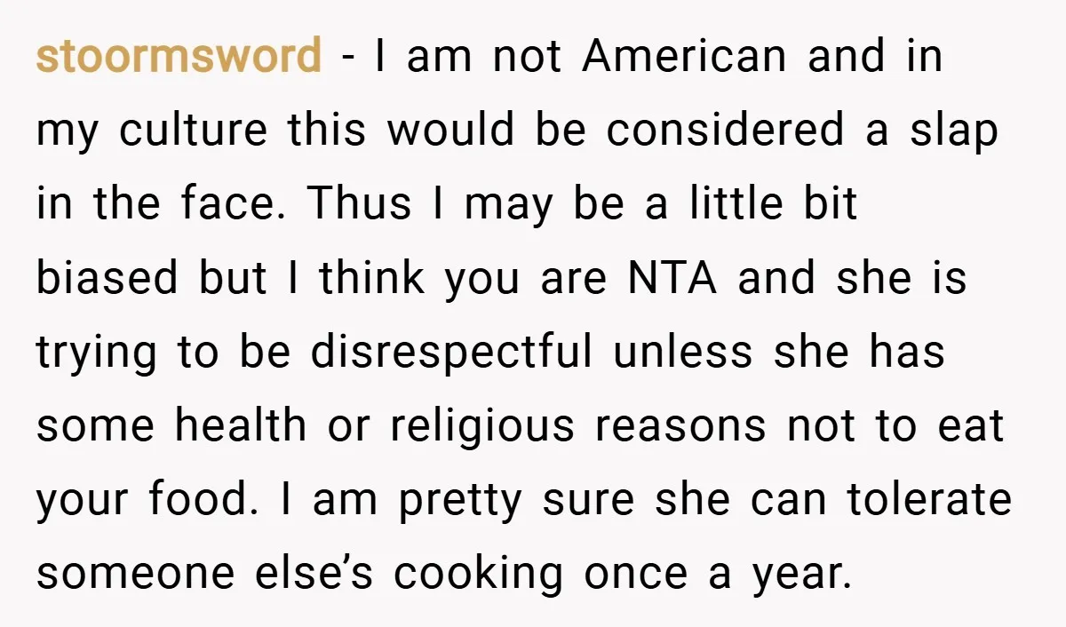 stoormsword − I am not American and in my culture this would be considered a slap in the face. Thus I may be a little bit biased but I think...