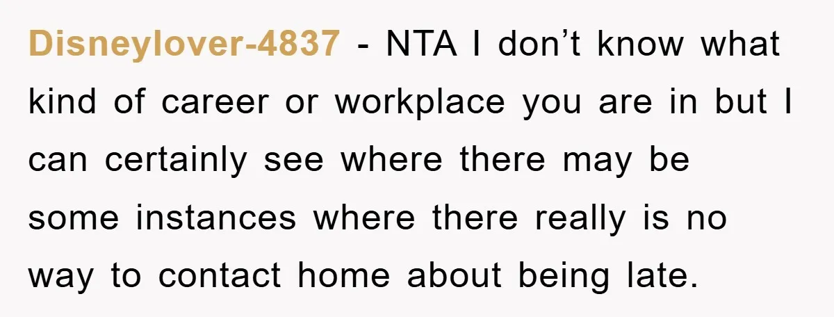 Disneylover-4837 − NTA I don’t know what kind of career or workplace you are in but I can certainly see where there may be some instances where there really is...