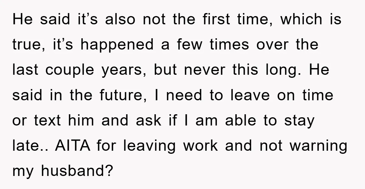 He said it’s also not the first time, which is true, it’s happened a few times over the last couple years, but never this long. He said in the future,...