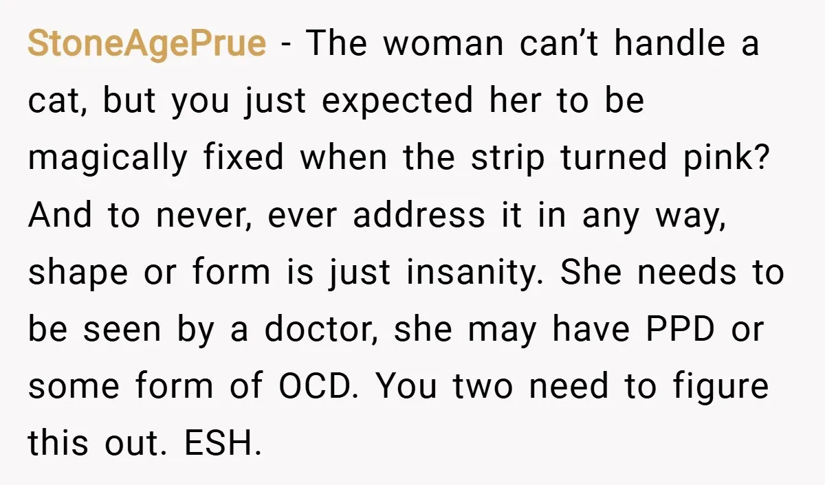 StoneAgePrue − The woman can’t handle a cat, but you just expected her to be magically fixed when the strip turned pink? And to never, ever address it in any...