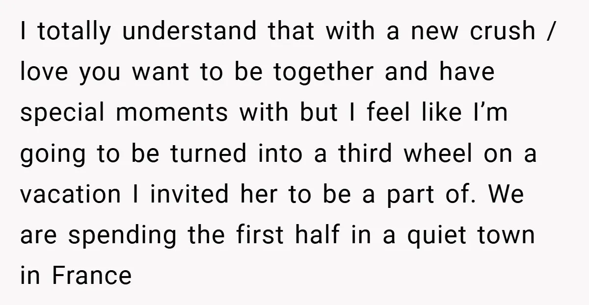 I totally understand that with a new crush / love you want to be together and have special moments with but I feel like I’m going to be turned into...