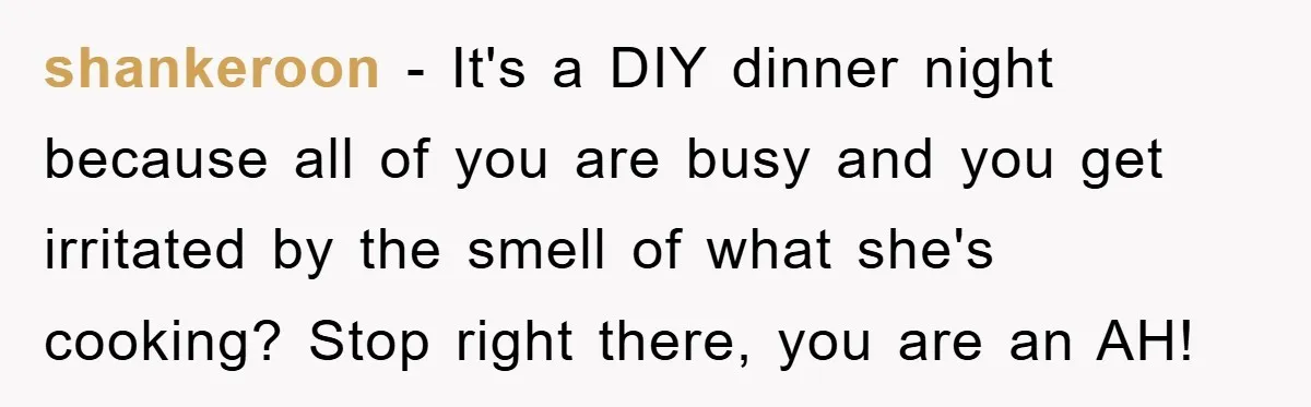 shankeroon − It's a DIY dinner night because all of you are busy and you get irritated by the smell of what she's cooking? Stop right there, you are an...