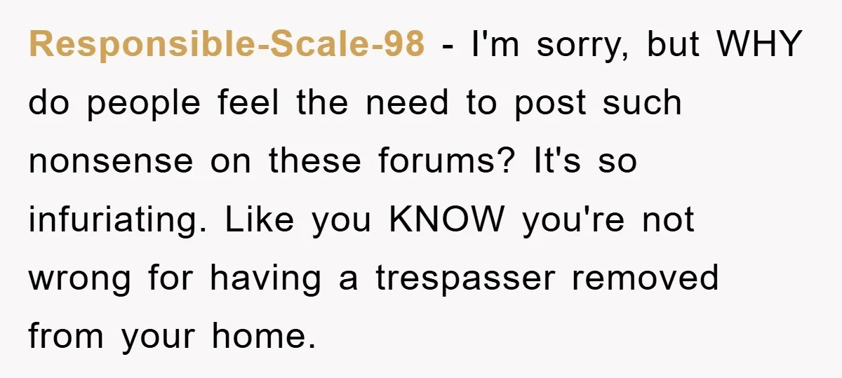 Responsible-Scale-98 − I'm sorry, but WHY do people feel the need to post such nonsense on these forums? It's so infuriating. Like you KNOW you're not wrong for having a...