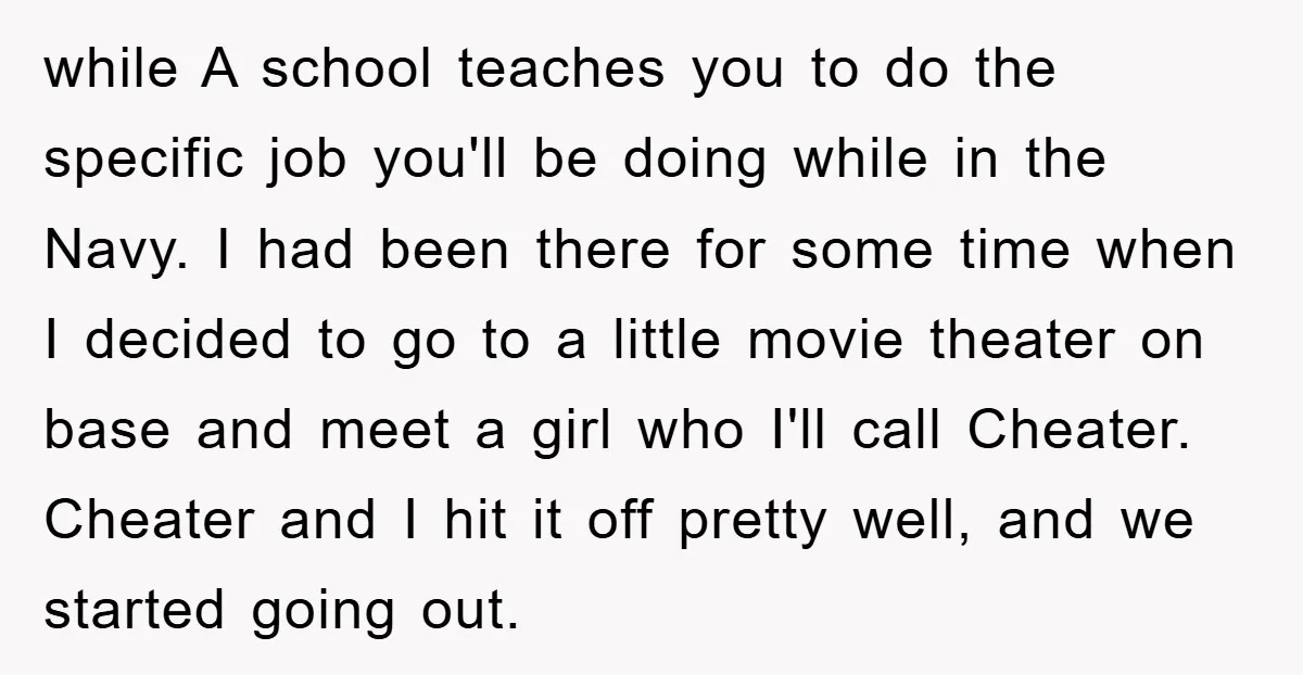 while A school teaches you to do the specific job you'll be doing while in the Navy. I had been there for some time when I decided to go to...