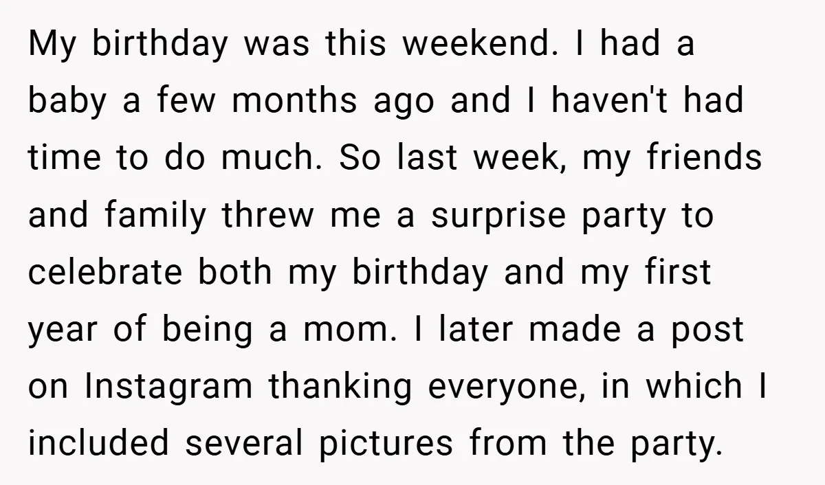 My birthday was this weekend. I had a baby a few months ago and I haven't had time to do much. So last week, my friends and family threw me...