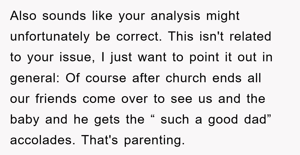 Also sounds like your analysis might unfortunately be correct. This isn't related to your issue, I just want to point it out in general: Of course after church ends all...