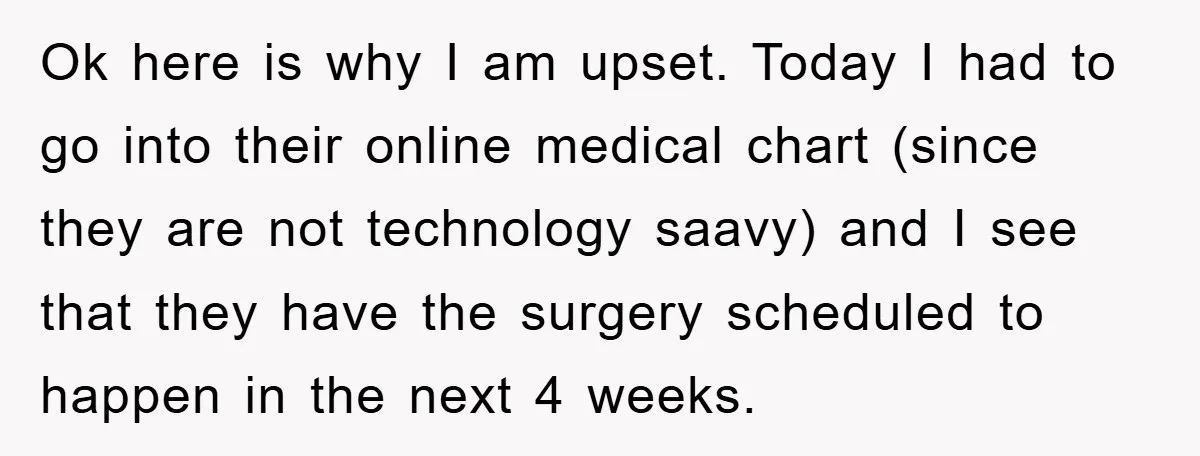 Ok here is why I am upset. Today I had to go into their online medical chart (since they are not technology saavy) and I see that they have the...