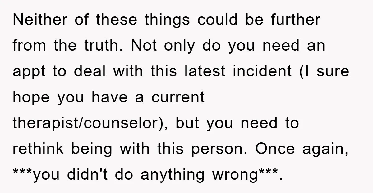 Neither of these things could be further from the truth. Not only do you need an appt to deal with this latest incident (I sure hope you have a current...
