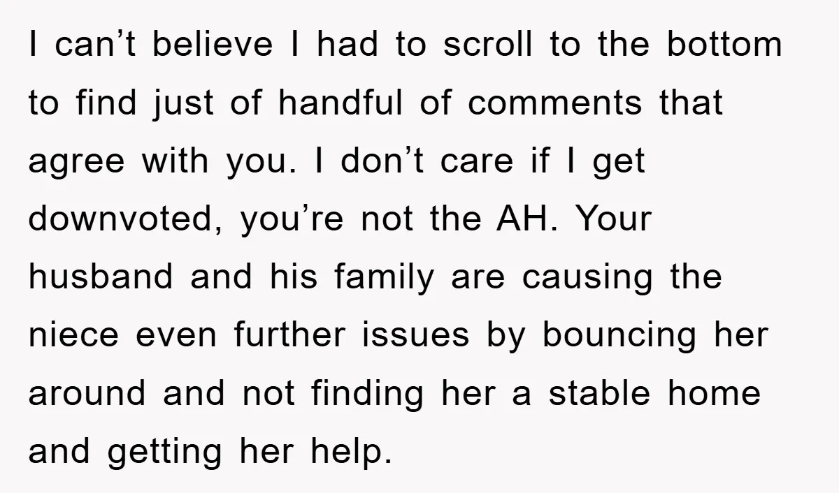 I can’t believe I had to scroll to the bottom to find just of handful of comments that agree with you. I don’t care if I get downvoted, you’re not...